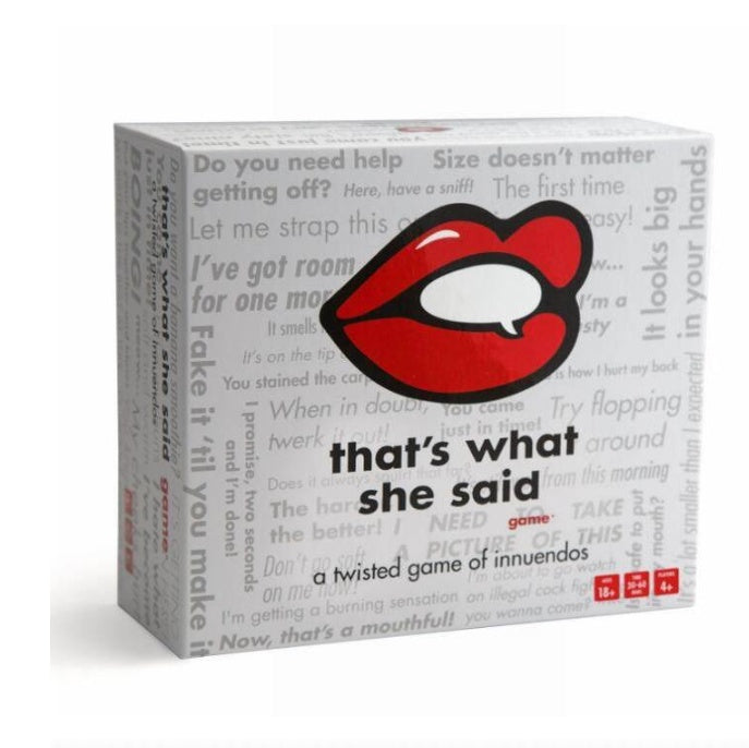 Family Card Board Game – Fun Party Game for Game Night, White & Red Edition