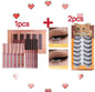 Matte Lipstick & Lip Liner Set — 12 Pieces, Long-Lasting