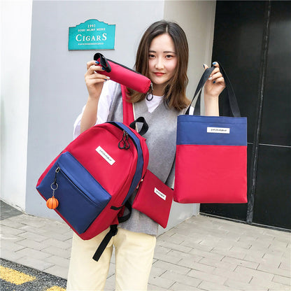 Simple 4-piece Backpack
