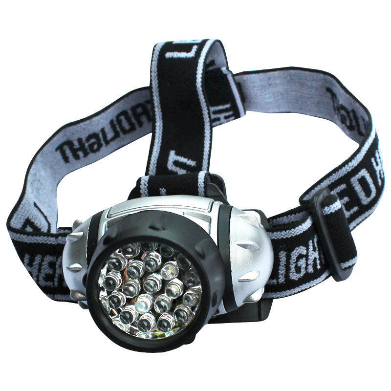 Outdoor LED Headlamp – Battery Powered, Waterproof, for Camping, Hiking & Fishing
