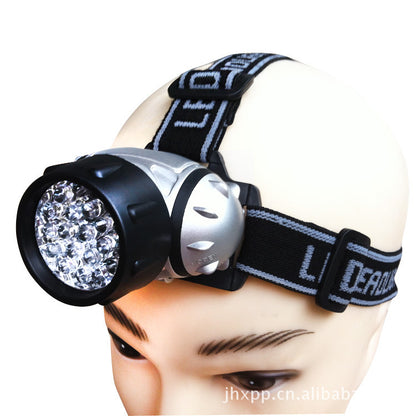 Outdoor LED Headlamp – Battery Powered, Waterproof, for Camping, Hiking & Fishing