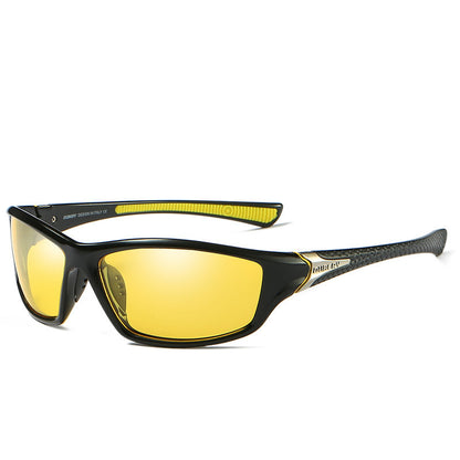 DUBERY Polarized Sports Sunglasses – UV400 Square Frame for Men