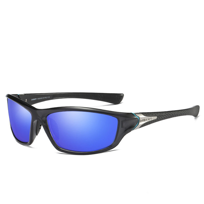 DUBERY Polarized Sports Sunglasses – UV400 Square Frame for Men