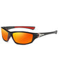 DUBERY Polarized Sports Sunglasses – UV400 Square Frame for Men