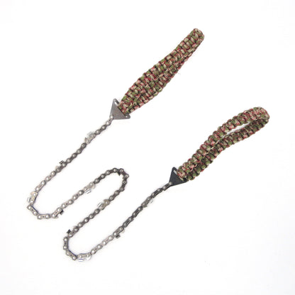 Paracord Pocket Chain Saw – Survival Hand Saw for Camping & Hiking
