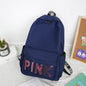 Women's Sequin Laser Backpack – Large Capacity Glitter Bag