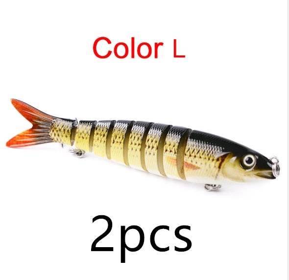 Pike Fishing Lures – Multi-Jointed Hard Bait for Pike, Carp & Trolling (5-Pack)