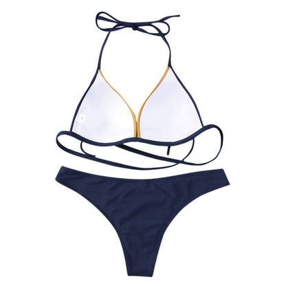 Printed Split Bikini — Snakeskin, Floral & More