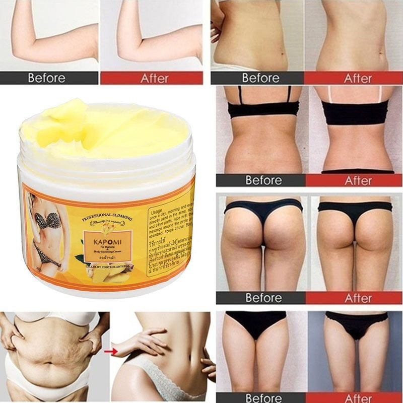 Before and after results of a skincare product application.