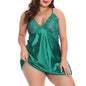 Plus Size Lace Suspender Skirt Teddy Lingerie | Sizes XL–6XL