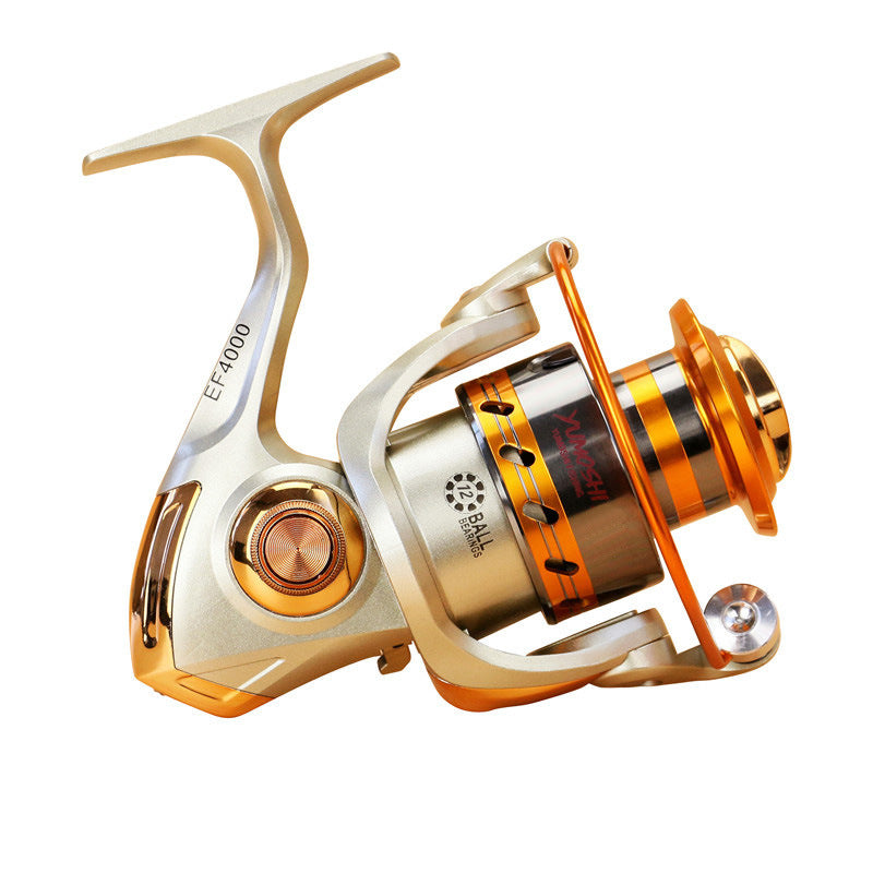 EF Series Metal Spinning Fishing Reel – 10-Bearing All-Metal Rocker Arm | EF500 to EF9000