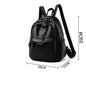 Women's Soft Leather Fashion Backpack – Chic & Lightweight | 2 Colors