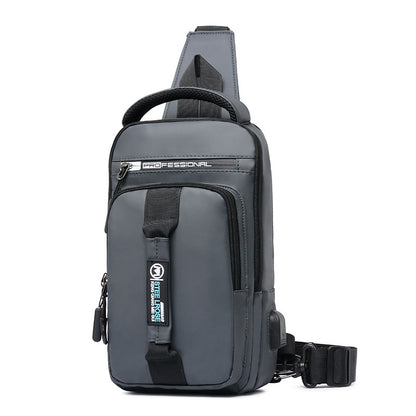 Men's Waterproof Sling Chest Bag – Outdoor Crossbody Shoulder Pack