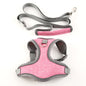Vest-Style Dog & Cat Harness Leash — 6 Colors, XS–2XL