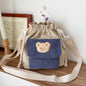 Women's Plush Crossbody Bag – Soft Lamb Cashmere Mini Square Purse