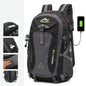 40L Hiking Backpack with USB Charging Port – Lightweight Travel Bag