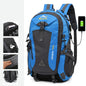 40L Hiking Backpack with USB Charging Port – Lightweight Travel Bag