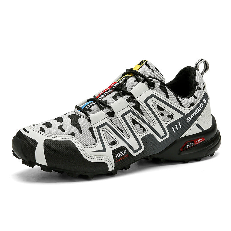 Men's Tactical Hiking Sneakers – Non-Slip, Nubuck Leather, EU 39–47