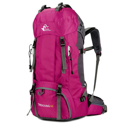 60L Hiking & Mountaineering Backpack – Large Oxford Daypack for Camping & Climbing