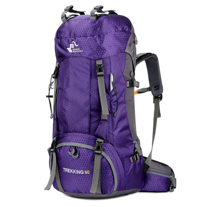 60L Hiking & Mountaineering Backpack – Large Oxford Daypack for Camping & Climbing