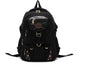 Large Canvas Travel Backpack – 20–35L, Laptop Compartment & Air Cushion Straps