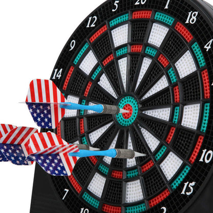 Electronic Soft Tip Dart Board with Auto Scoring
