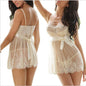Sexy See-Through Teddy Lingerie for Women – Sheer Spandex Bodysuit