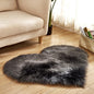 Plush Heart Shaped Fluffy Rug – Non-Slip Soft Carpet for Living Room & Home Decor