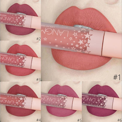 Matte Lipstick Set — 12 Shades, Waterproof & Long-Lasting