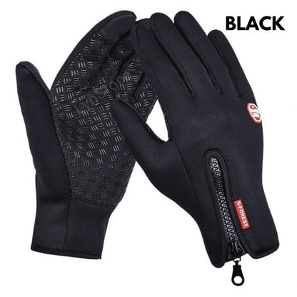 Winter Gloves Touch Screen Riding Motorcycle Sliding Waterproof Sports Fleece