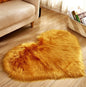 Plush Heart Shaped Fluffy Rug – Non-Slip Soft Carpet for Living Room & Home Decor