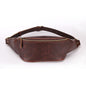 Men's Retro Crossbody Bag – Crazy Horse PU Leather Waist & Shoulder Bag