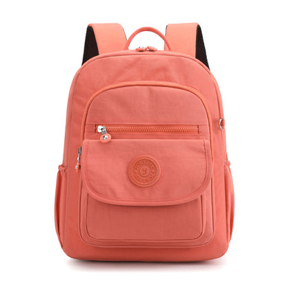 Women's Waterproof Nylon Backpack – 20-35L Large Capacity School & Daily Bag