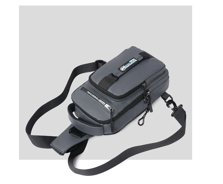 Men's Waterproof Sling Chest Bag – Outdoor Crossbody Shoulder Pack