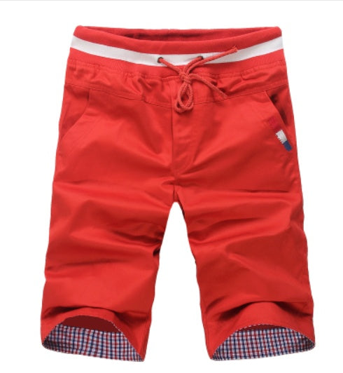 Men's Casual Beach Shorts – Loose Fit Cropped Swim Trunks | 9 Colors