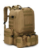 60L Tactical Hiking Backpack – Military Camouflage Outdoor Assault Pack