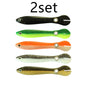 Soft Bionic Fishing Lures – 5-Piece Swim Bait Set for Bass, Trout & Pike