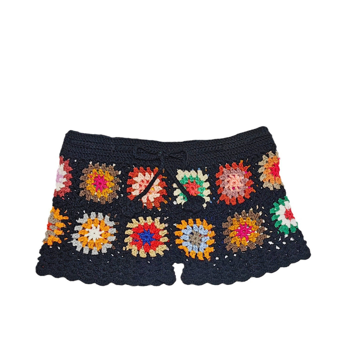 Super Cute Women's Crocheted Stitching Beach Shorts Bikini Cover-Up