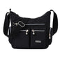 Women's Waterproof Nylon Crossbody Bag – Multi-Pocket Shoulder Bag with Retro Style