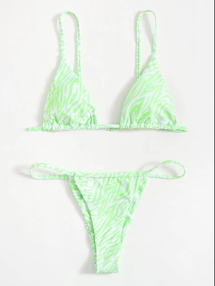 Women's Solid Color Bikini Set | Two-Piece Swimsuit | 7 Colors