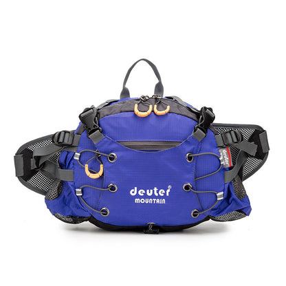 Cycling & Outdoor Waist Bag – 10" Sports Fanny Pack for Hiking, Travel & Running