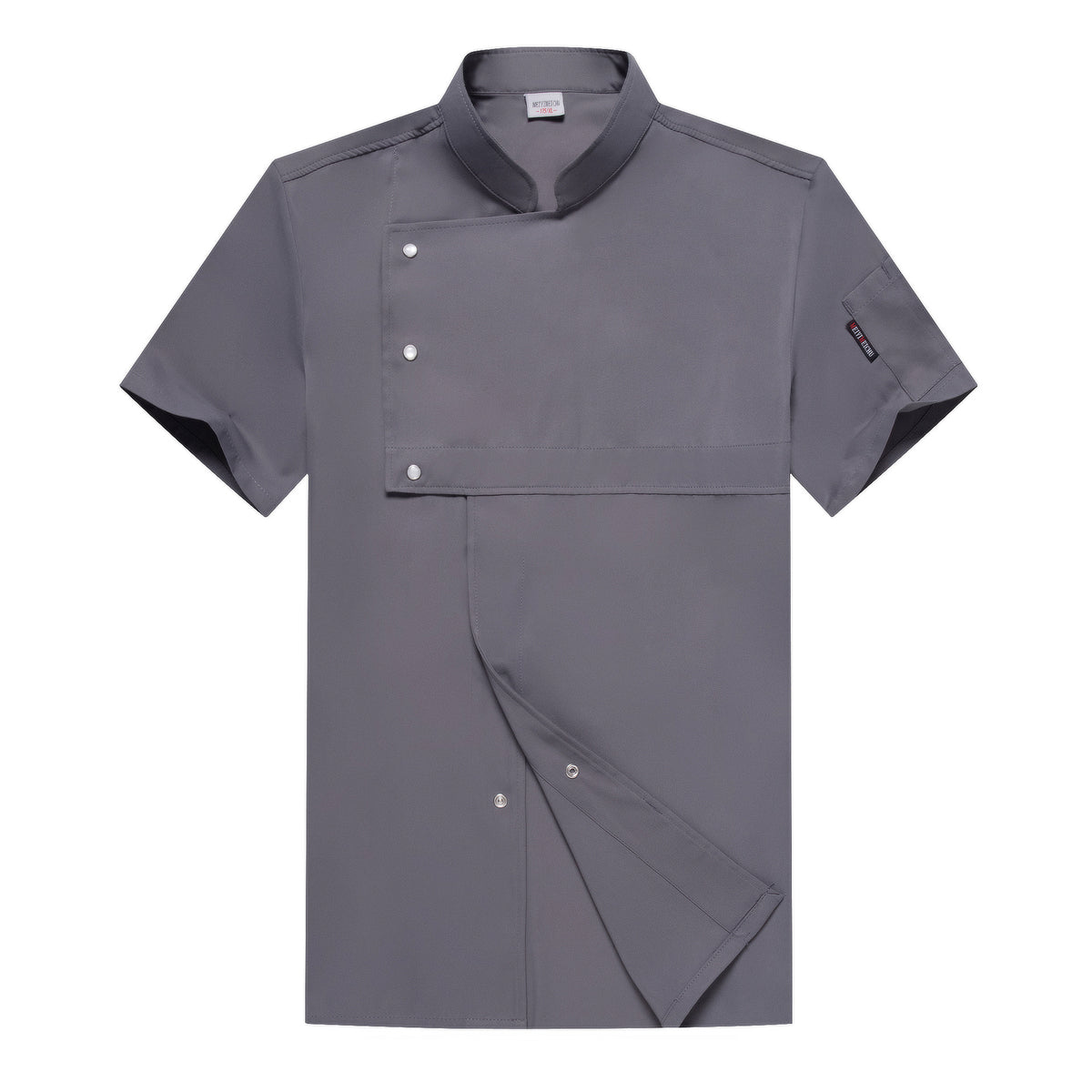 Premium Short-Sleeve Chef Uniform – Moisture-Wicking Professional Kitchen Coat
