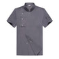 Premium Short-Sleeve Chef Uniform – Moisture-Wicking Professional Kitchen Coat