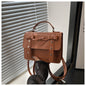 Women's PU Leather Square Shoulder Bag – 5 Colors