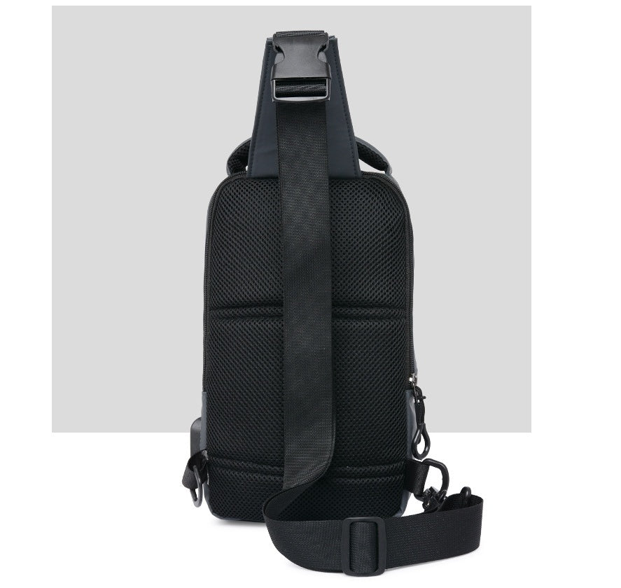 Men's Waterproof Sling Chest Bag – Outdoor Crossbody Shoulder Pack