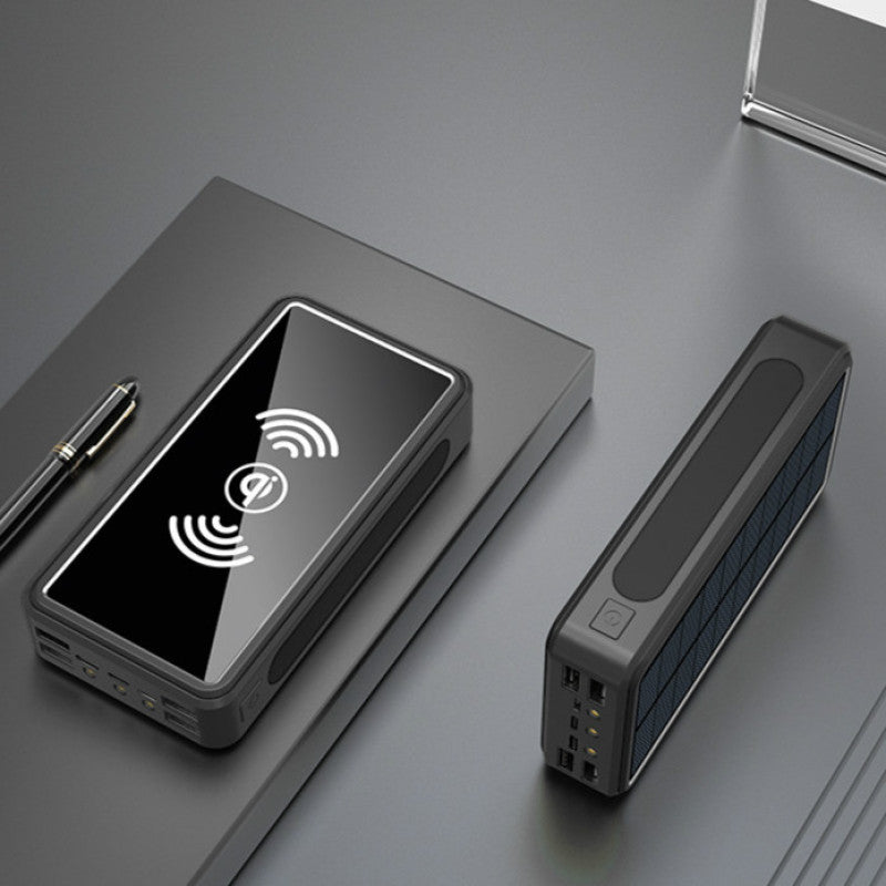 Solar Power Bank – 8,000mAh or 30,000mAh, Dual USB, 1.8W Solar Panel