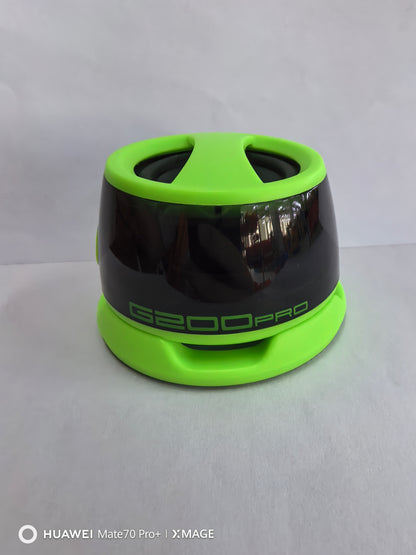 Portable Bluetooth Speaker with RGB Lighting – Magnetic Mini Speaker with Phone Stand, 7-Hour Battery