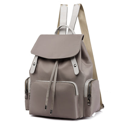 Women's Oxford Backpack – Large Capacity Drawstring School & Travel Bag