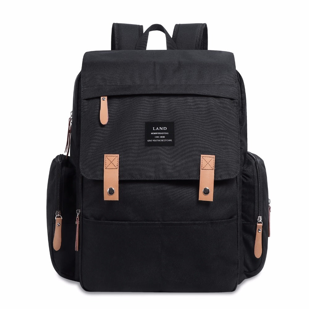 Large Capacity Diaper Bag Backpack – Oxford Cloth Baby Nursing Travel Bag