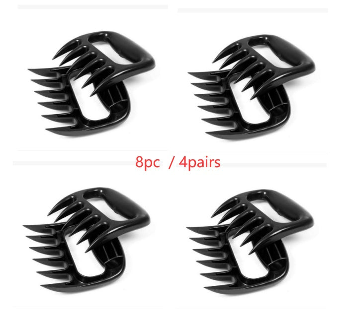 Bear Claw Meat Shredder Forks – BBQ Pulled Pork & Chicken Shredding Claws (Set of 2)